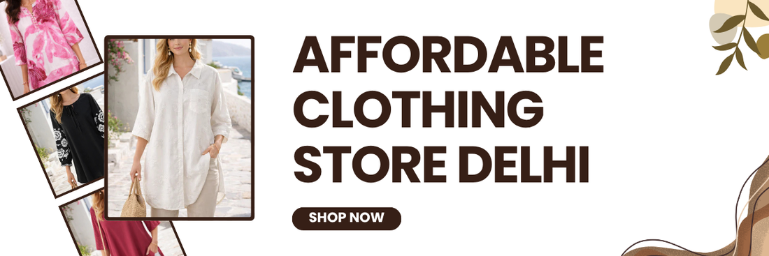 Affordable Clothing Store Delhi | Buy Trendy Tops & Shirts Online