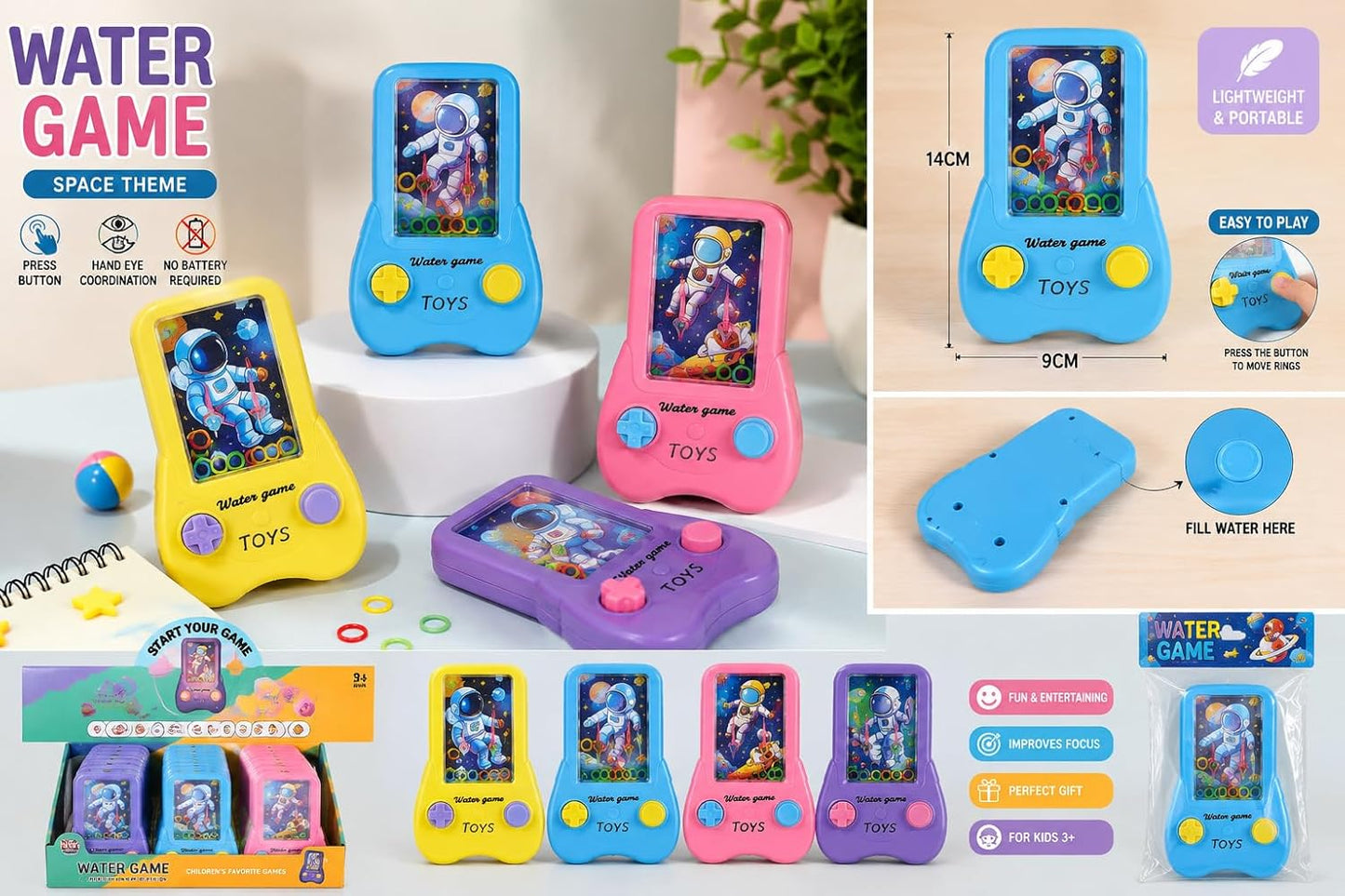 Space Water Game Machine