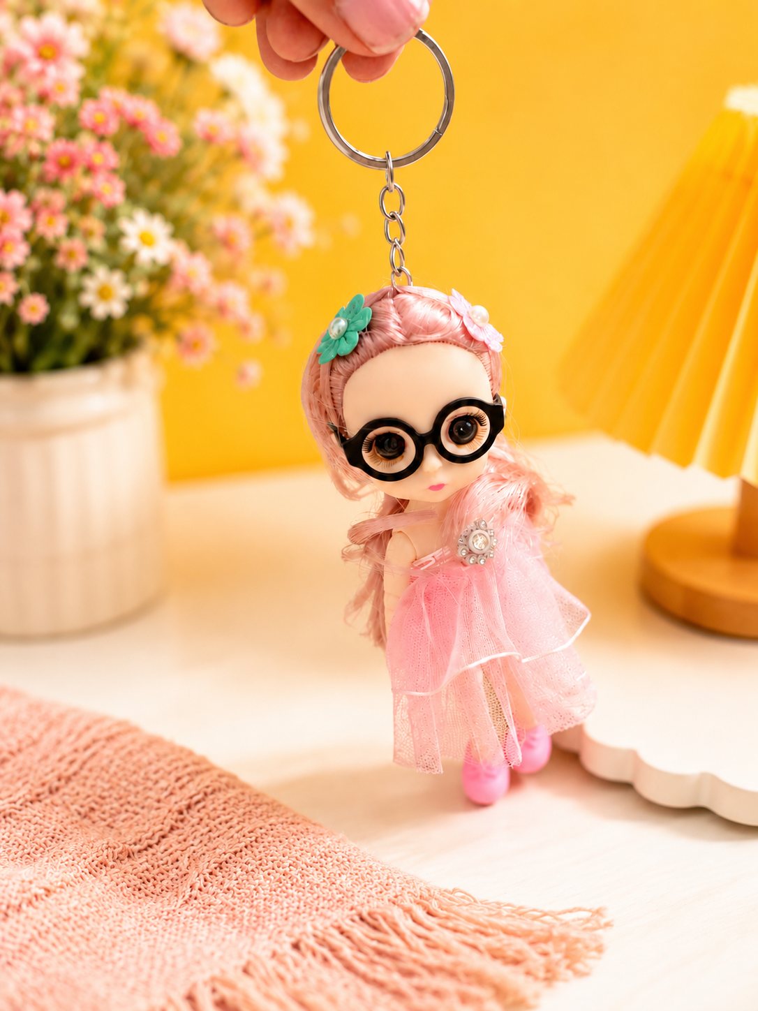 Cute Doll Keychain