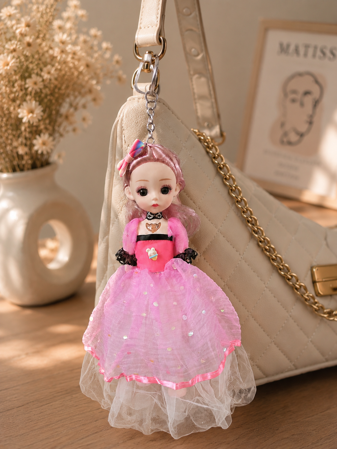 Barbie Keychain