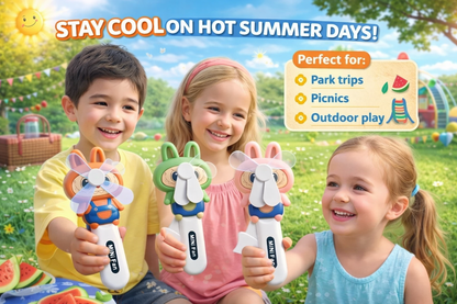 Cute Hand-Press Mini Fan