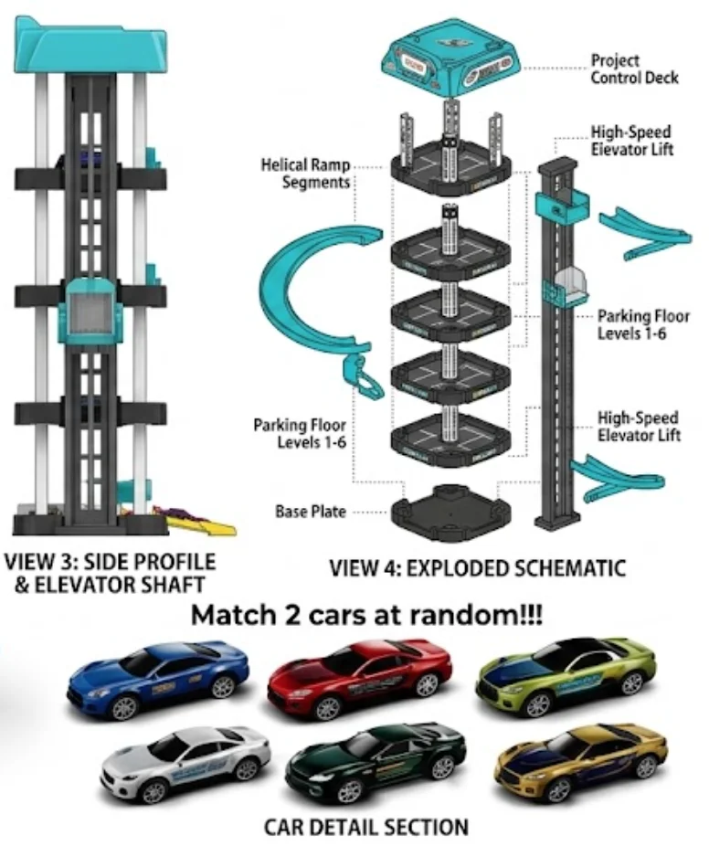 5-Level Engineering Parking... image