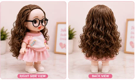 Sweet Blush Big Eye Doll with Glasses image