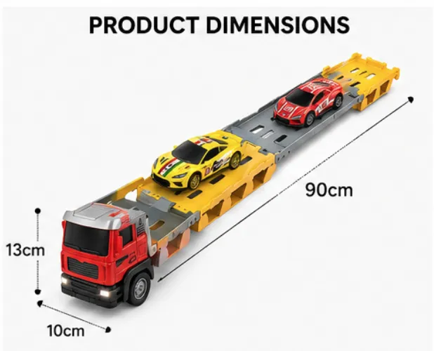 90cm Ejection Friction Rail Car with Folding Track image