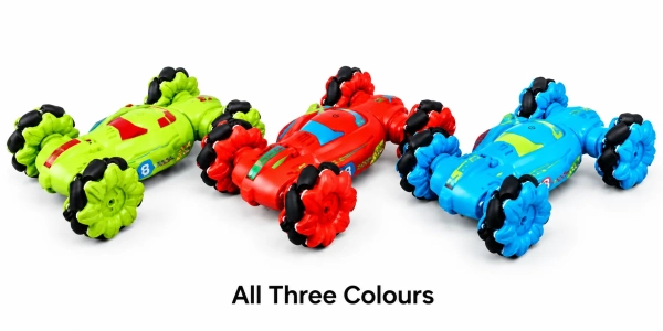 2.4G RC Stunt Car 3 Colours Mixed (Battery Included) image